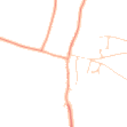 Daytime road noise heatmap for SO21 3RN