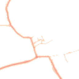 Daytime road noise heatmap for SO21 3SR