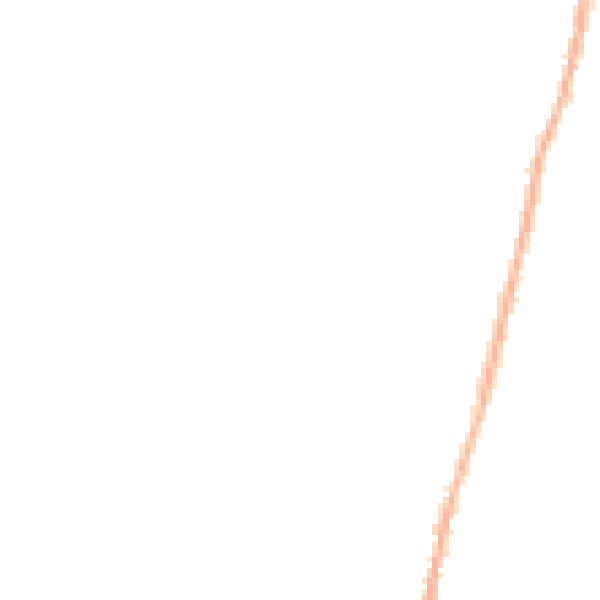Night-time road noise heatmap for SO22 4AU