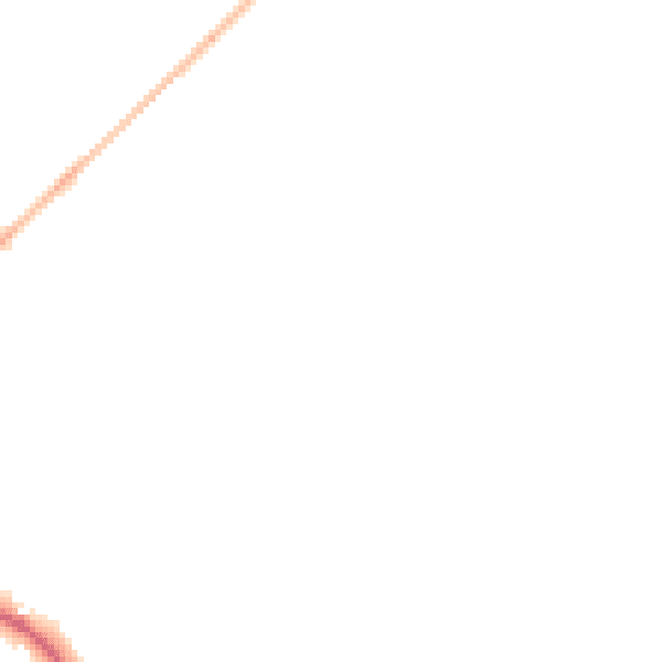 Night-time road noise heatmap for SO22 4BS