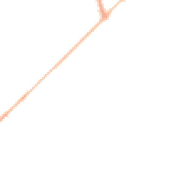 Night-time road noise heatmap for SO22 4DJ