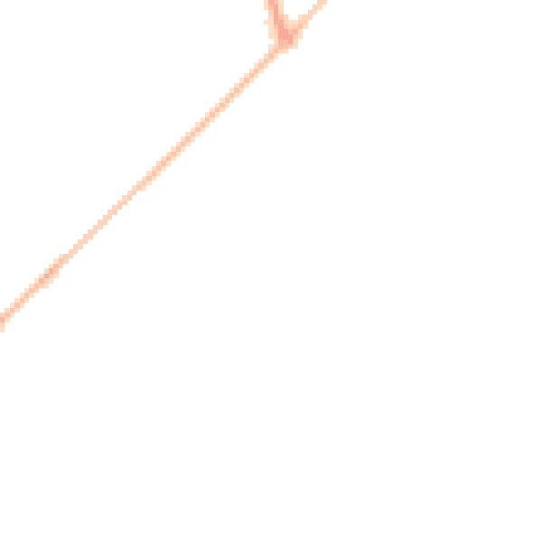 Night-time road noise heatmap for SO22 4DL