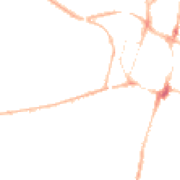 Night-time road noise heatmap for SO22 5BZ