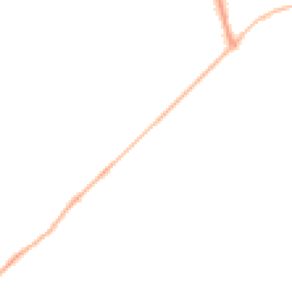 Night-time road noise heatmap for SO22 5PQ