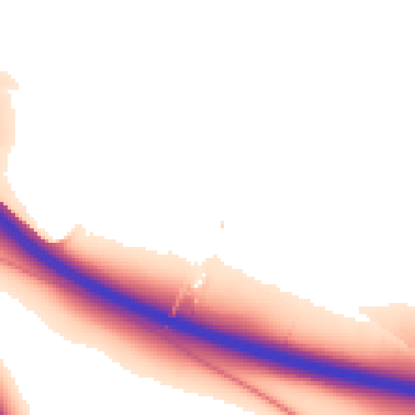 Daytime road noise heatmap for SO22 6RG
