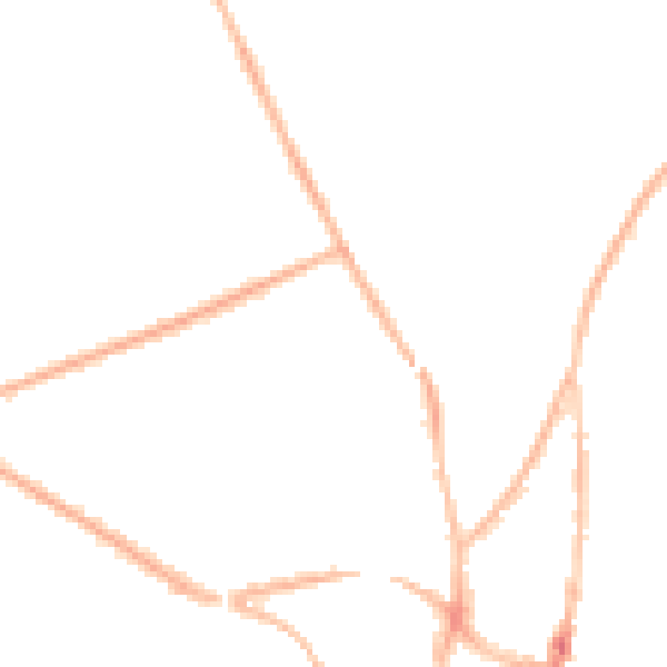 Night-time road noise heatmap for SO22 6RY