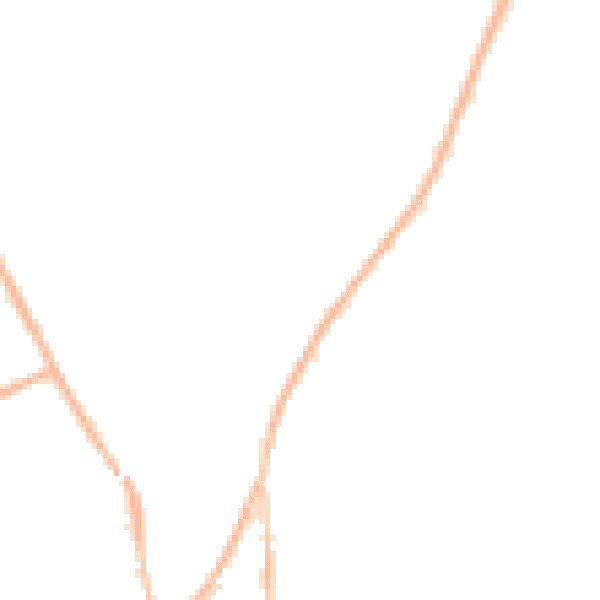 Night-time road noise heatmap for SO23 7AZ