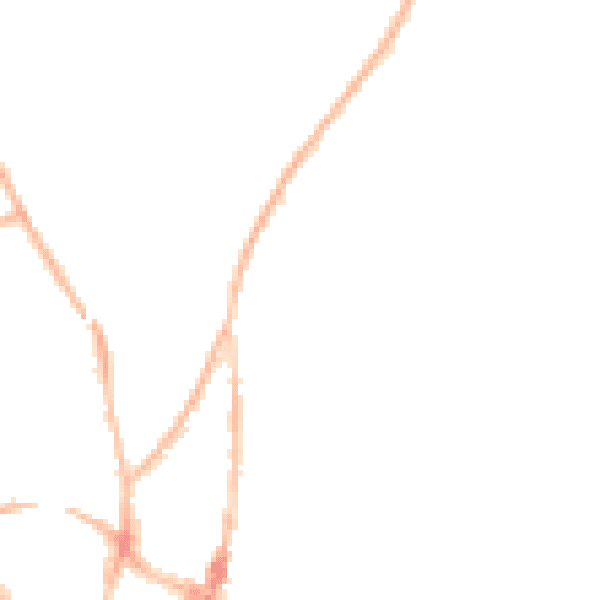 Night-time road noise heatmap for SO23 7EA