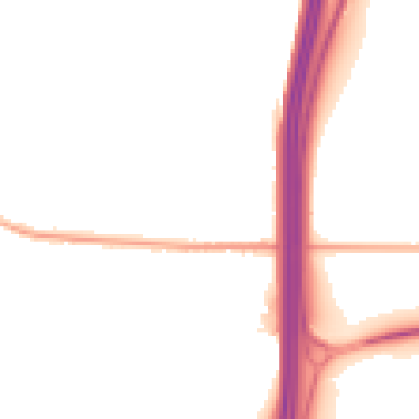 Night-time road noise heatmap for SO23 8SH