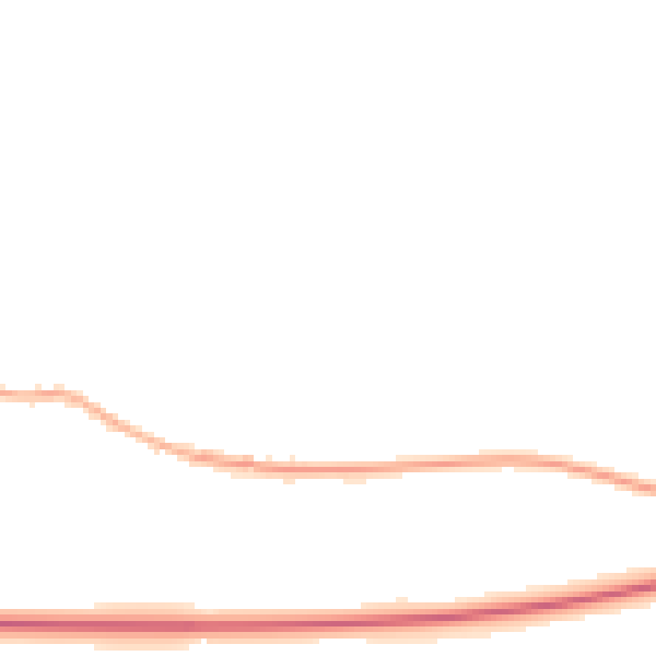 Night-time road noise heatmap for SO24 0AT