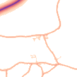 Daytime road noise heatmap for SO24 0BU