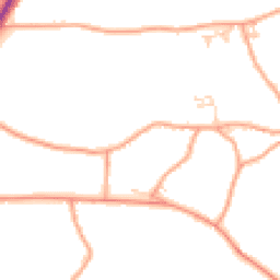 Daytime road noise heatmap for SO24 0DU