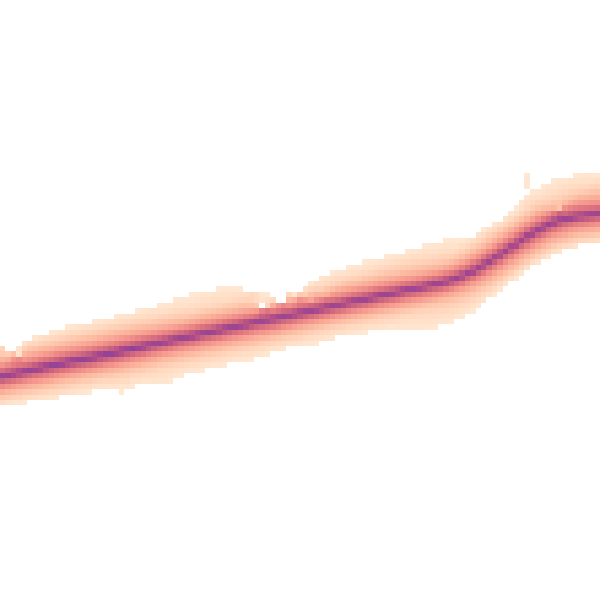 Daytime road noise heatmap for SO24 0NU
