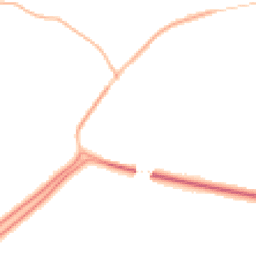 Night-time road noise heatmap for SO24 0QR