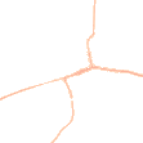 Night-time road noise heatmap for SO24 9AL