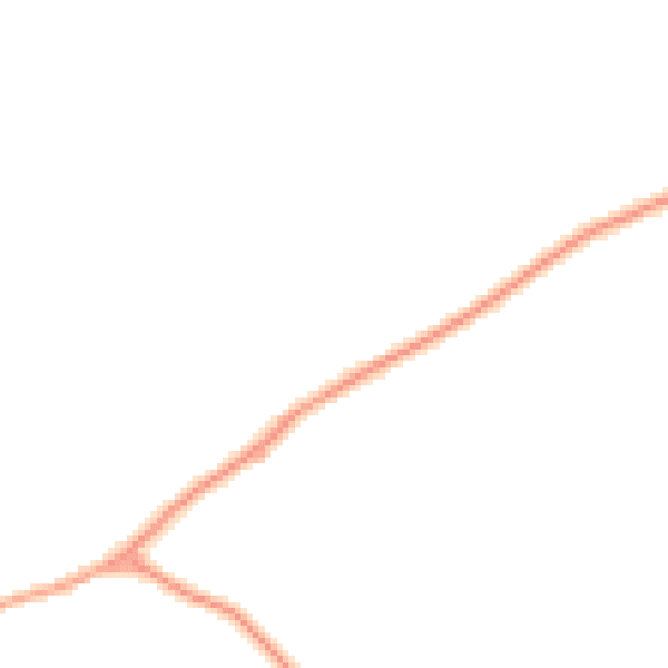 Daytime road noise heatmap for SO24 9SE
