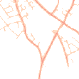 Daytime road noise heatmap for SO41 0AJ