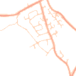 Daytime road noise heatmap for SO41 0EP