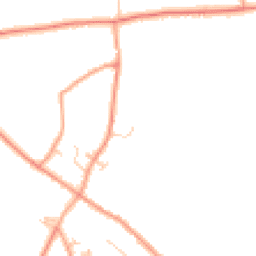 Daytime road noise heatmap for SO41 0FJ
