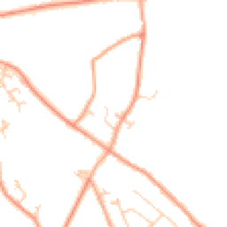 Daytime road noise heatmap for SO41 0FT