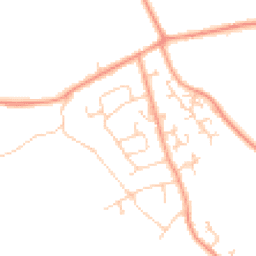 Daytime road noise heatmap for SO41 0GX