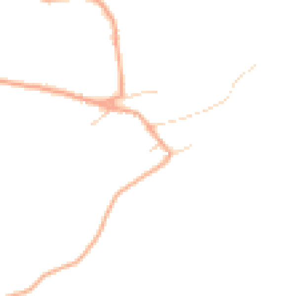 Daytime road noise heatmap for SO41 0UN