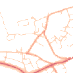 Daytime road noise heatmap for SO41 0WH