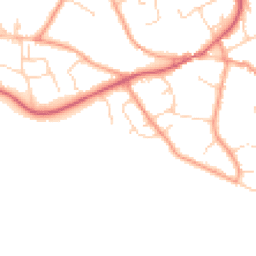 Daytime road noise heatmap for SO41 0XL