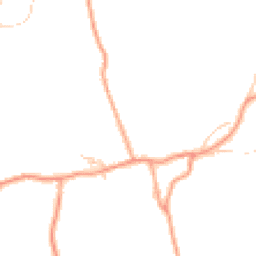 Daytime road noise heatmap for SO41 5QL