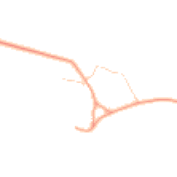Daytime road noise heatmap for SO41 5RU