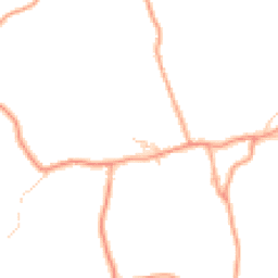 Daytime road noise heatmap for SO41 5RY