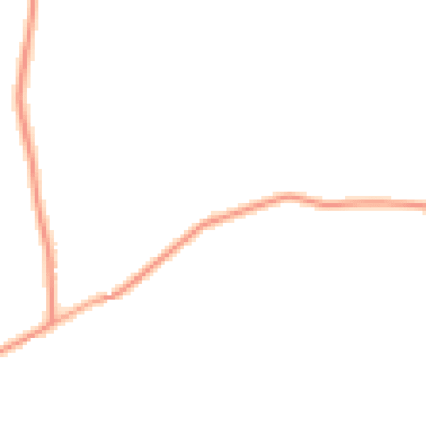 Daytime road noise heatmap for SO41 5SR