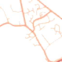 Daytime road noise heatmap for SO41 6AA