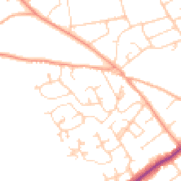 Daytime road noise heatmap for SO41 8GH