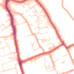 Daytime road noise heatmap for SO41 9NP