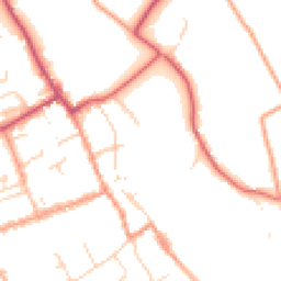 Daytime road noise heatmap for SO41 9PX