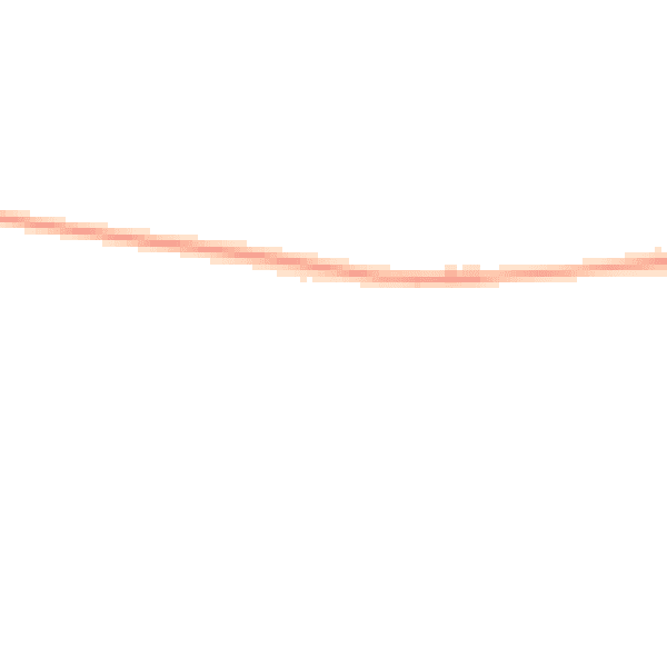 Night-time road noise heatmap for SO45 1ED