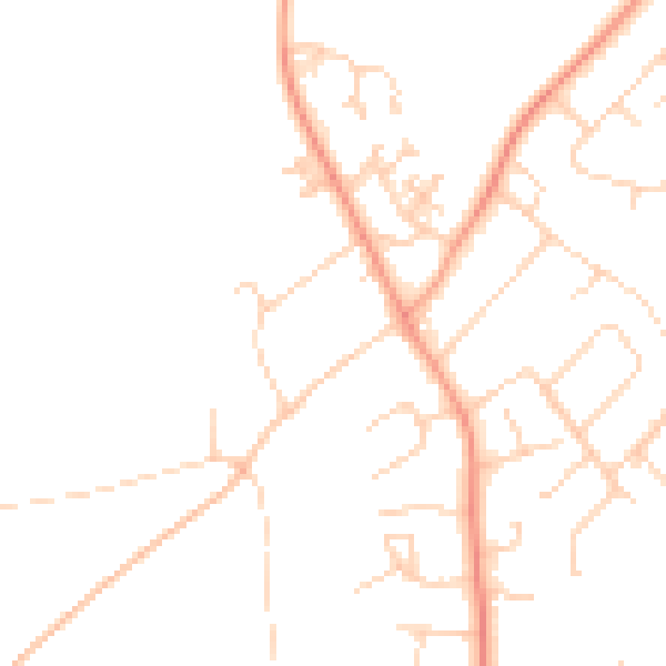Daytime road noise heatmap for SO45 1FA