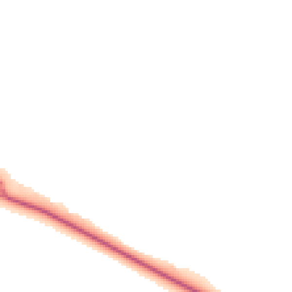 Night-time road noise heatmap for SO45 4JY
