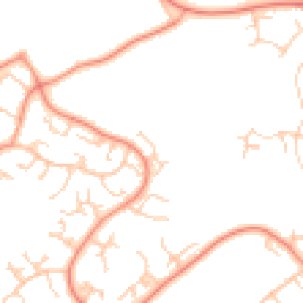 Daytime road noise heatmap for SO45 5UF