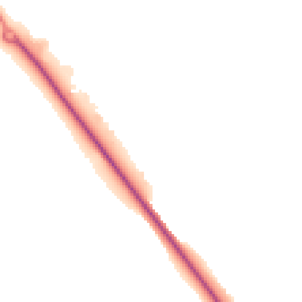 Night-time road noise heatmap for SO45 5WU