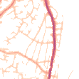 Daytime road noise heatmap for SO50 4GF
