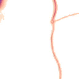 Night-time road noise heatmap for SO50 4QB