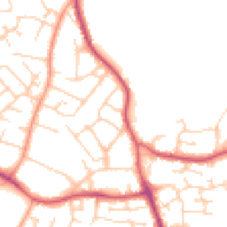 Daytime road noise heatmap for SO50 7AW