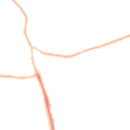 Night-time road noise heatmap for SO50 7ED
