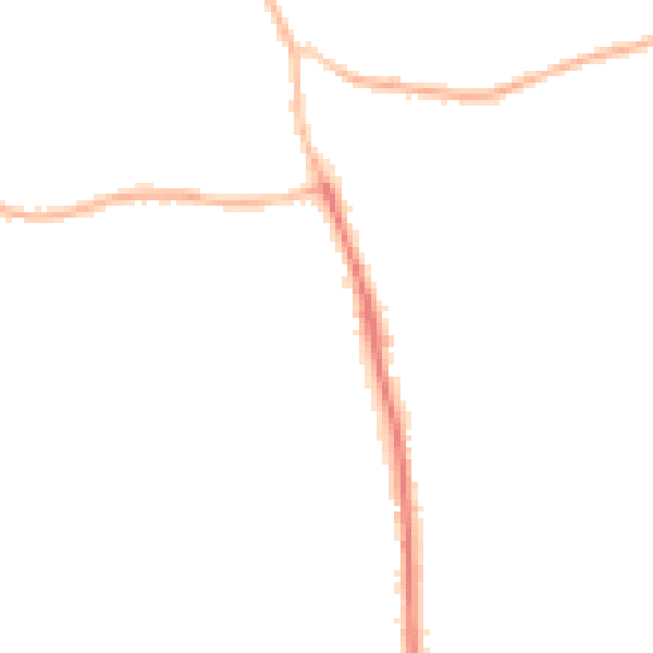 Night-time road noise heatmap for SO50 7HP