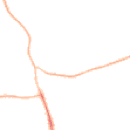 Night-time road noise heatmap for SO50 7HU