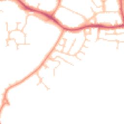 Daytime road noise heatmap for SO50 7HX