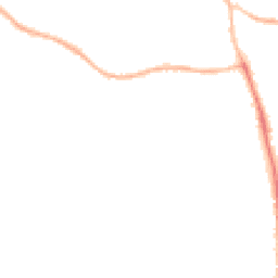 Night-time road noise heatmap for SO50 7LA