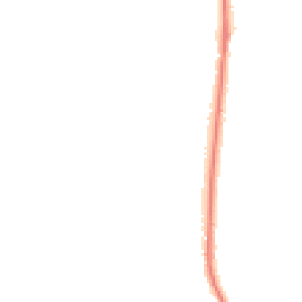 Night-time road noise heatmap for SO50 7PE